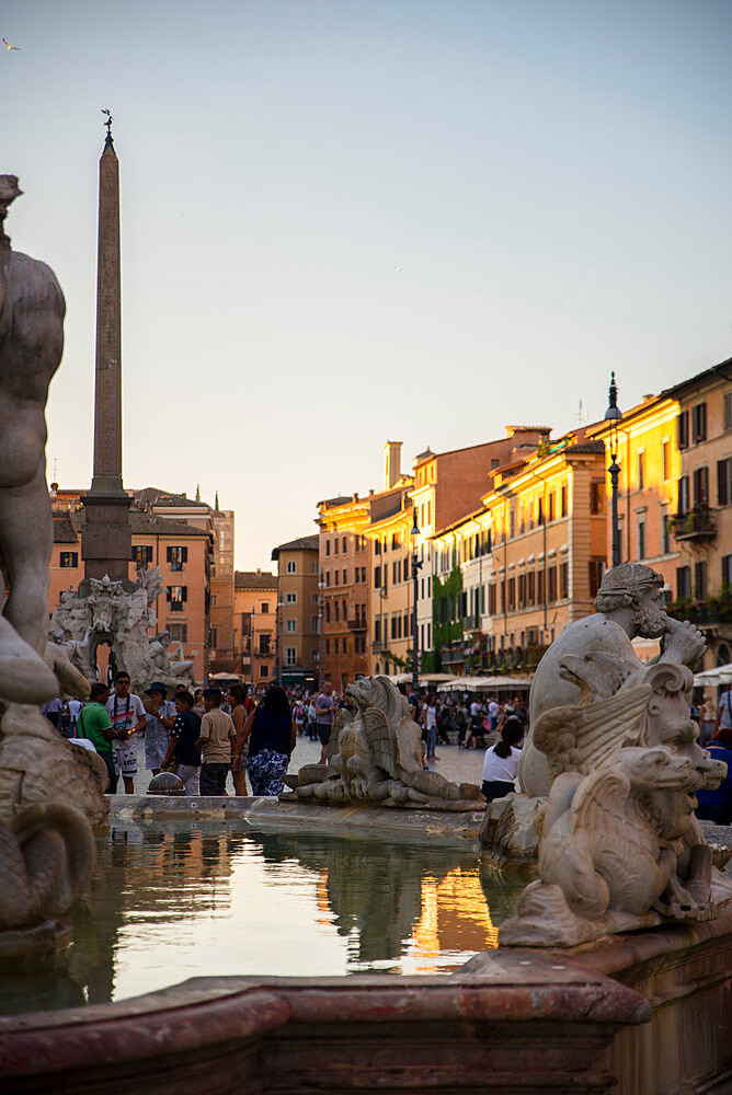 Piazza Navona, Rome, Lazio, Italy, Europe