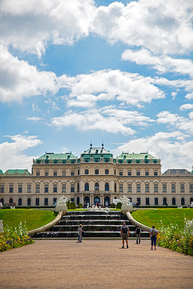 Belvedere Palace and Museum, UNESCO World Heritge Site, Vienna, Austria, Europe