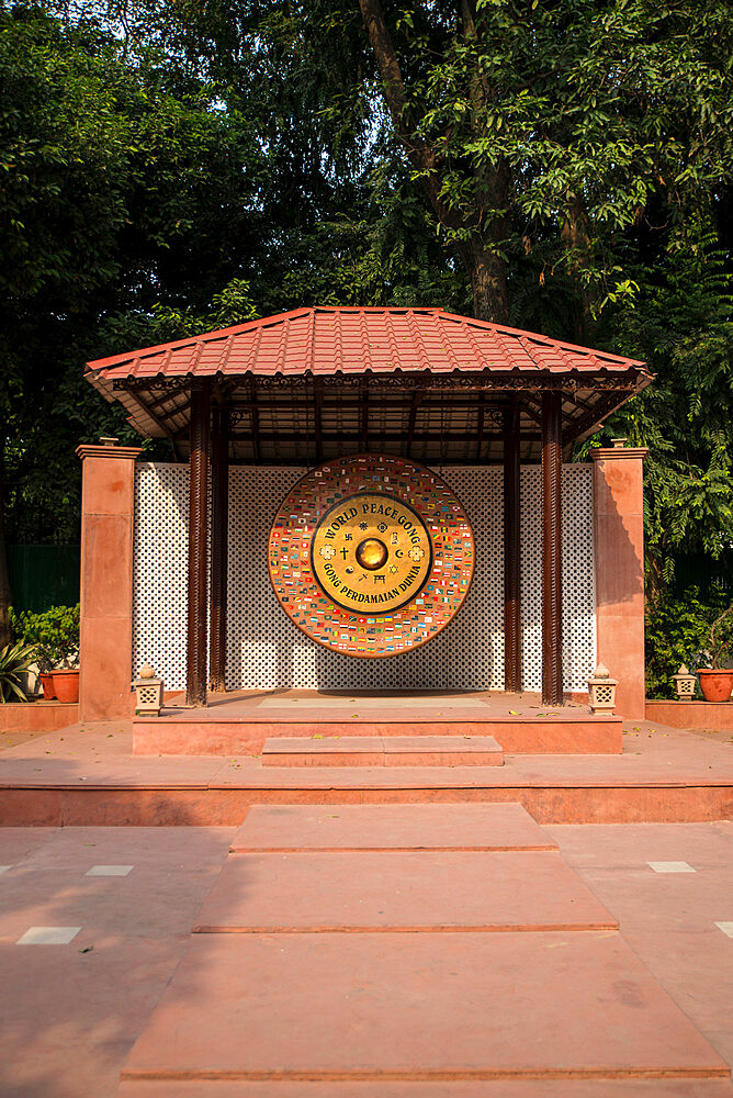 Gandhi Smriti, Memorial Museum to Mahatma Gandhi and site of assassination, New Delhi, India, Asia