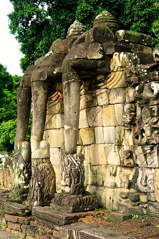 Royal Palace, Angkor Thom, Angkor, UNESCO World Heritage Site, Cambodia, Indochina, Southeast Asia