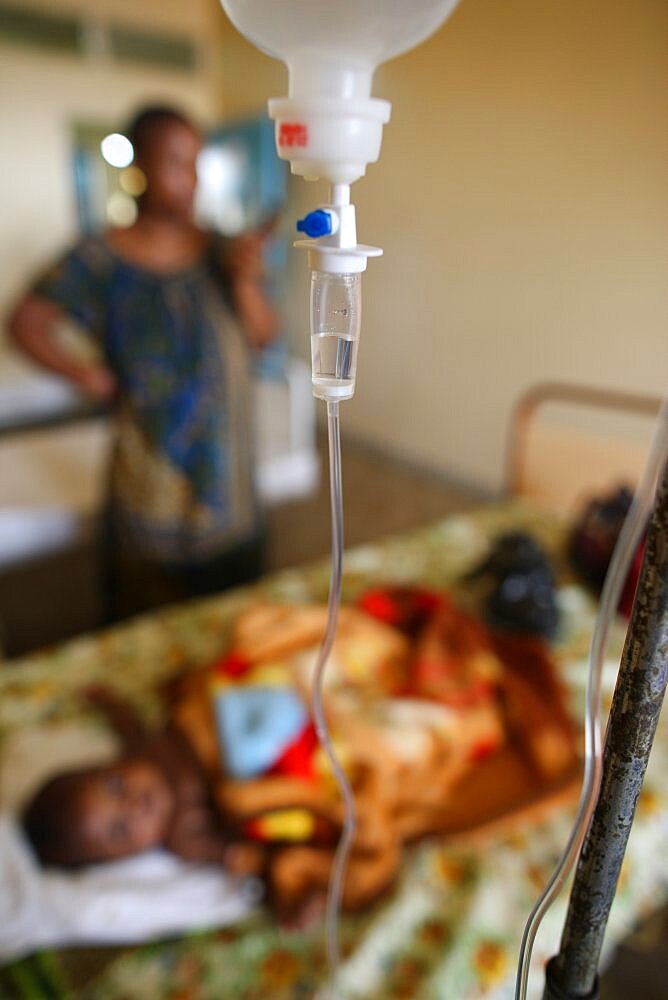 Humanitarian Medical Aide, Nurse with Child