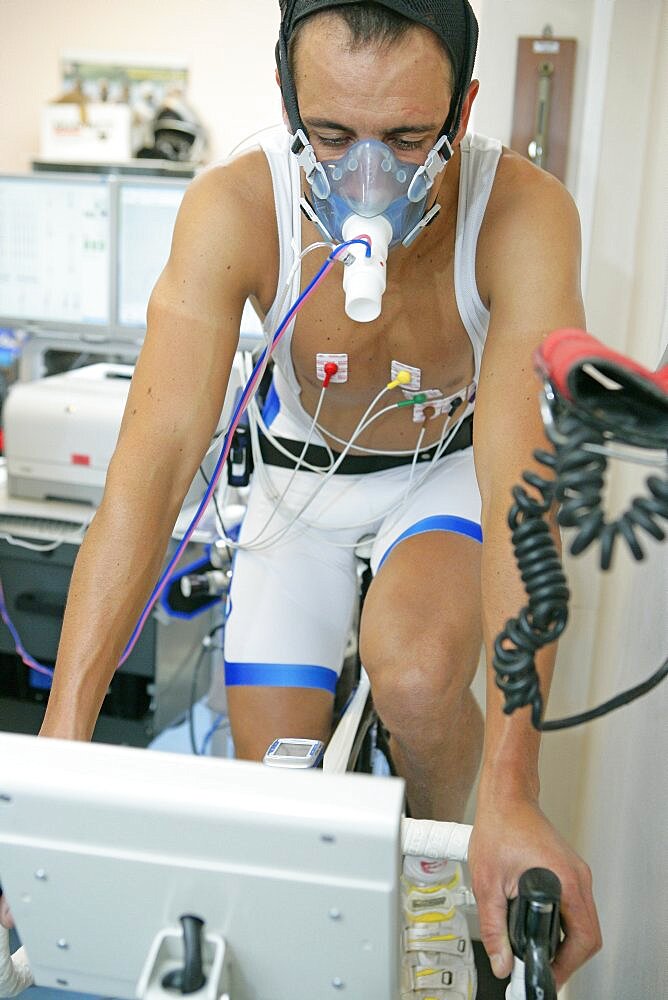 Patient Taking Stress Test