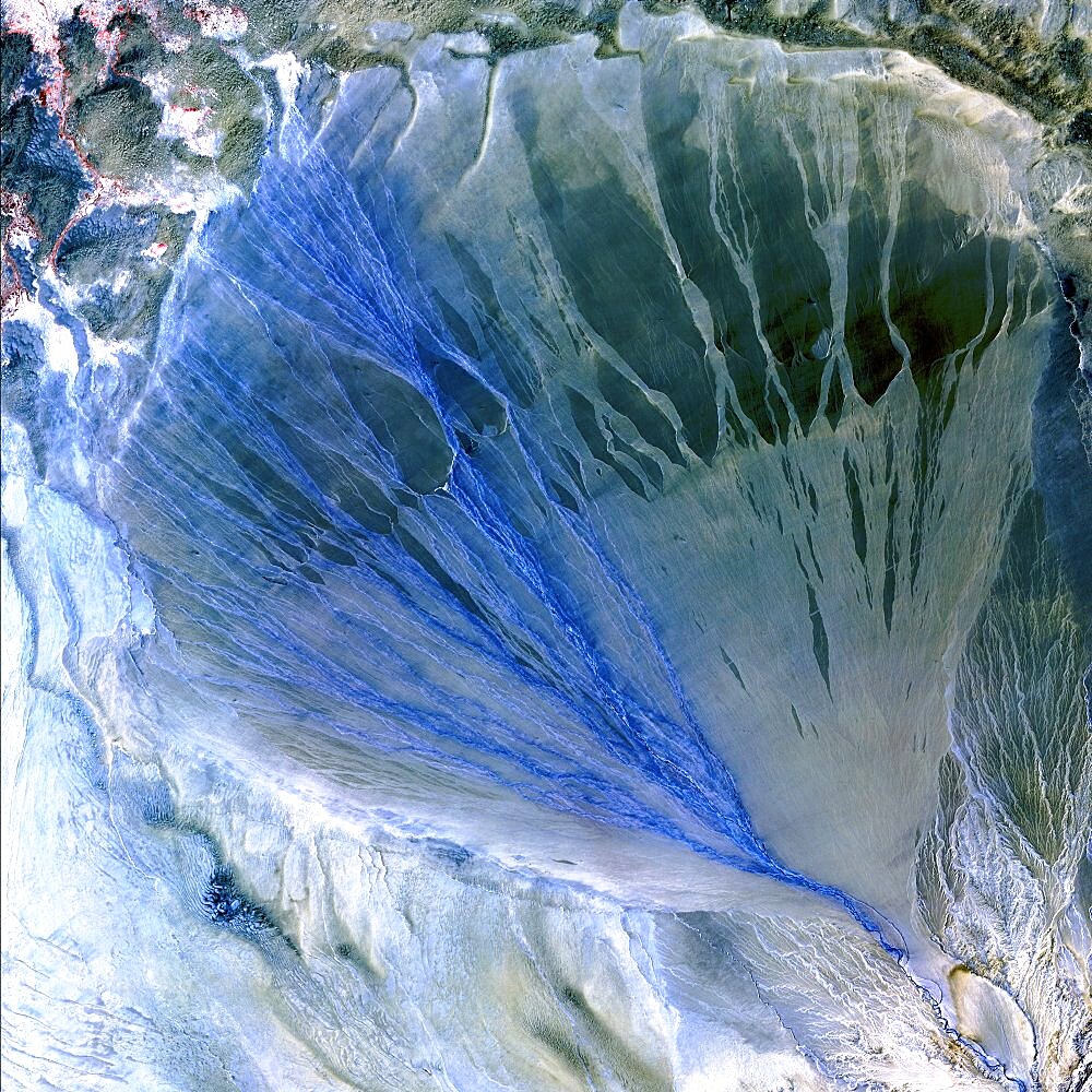 Alluvial Fan, China