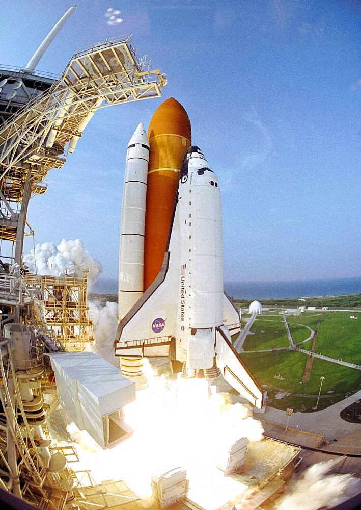 Space Shuttle Endeavour Liftoff