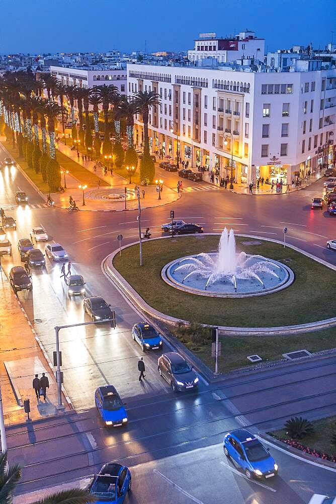 Mohammed V avenue, Rabat. Morocco