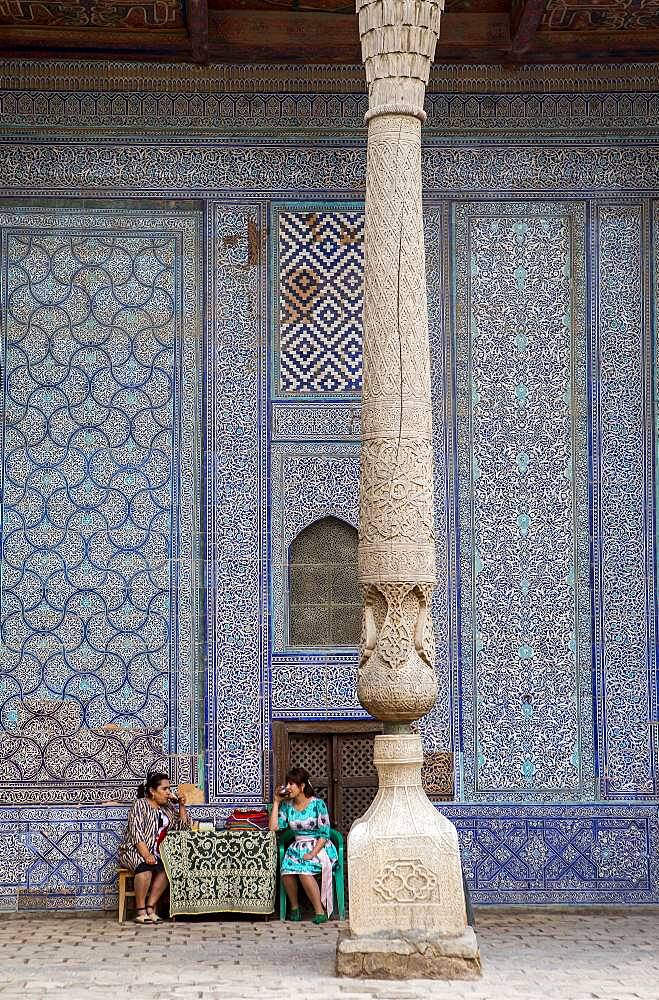 Courtyard of Tosh-Hovli Palace, Khiva, Uzbekistan