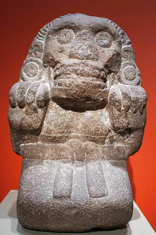 Aztec Cihuateotl. Mexico, Aztec. Late 15th-early 16th century. Stone. Metropolitan Museum of Art in New York City. 82nd Street  Manhattan New USA