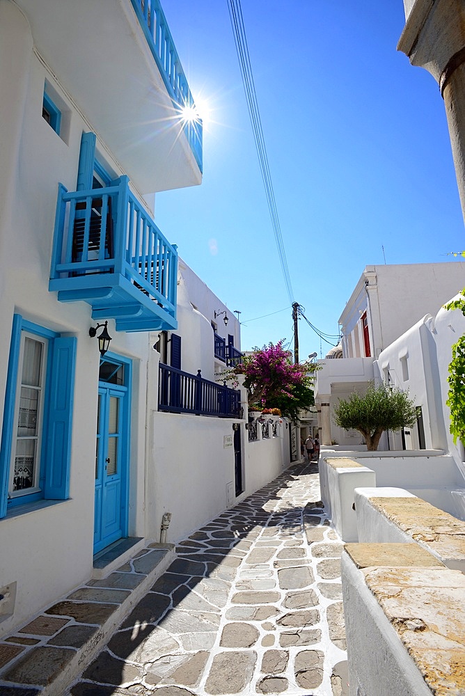 Streets of Mykonos, Greece