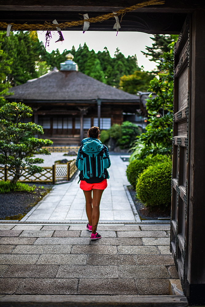 Yochi-in temple in Koyasan (Mount K?ya), a huge temple settlement in Wakayama Prefecture to the south of Osaka