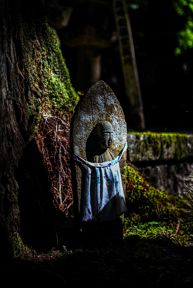 Okunoin, most popular cemetery in Japan, located in Koyasan or Mount Koya.