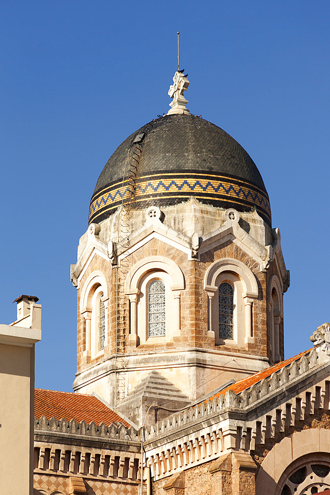 Dome of Notre Dame De La Victoire Basilica, Saint Raphael, Cote D,??Azur, France