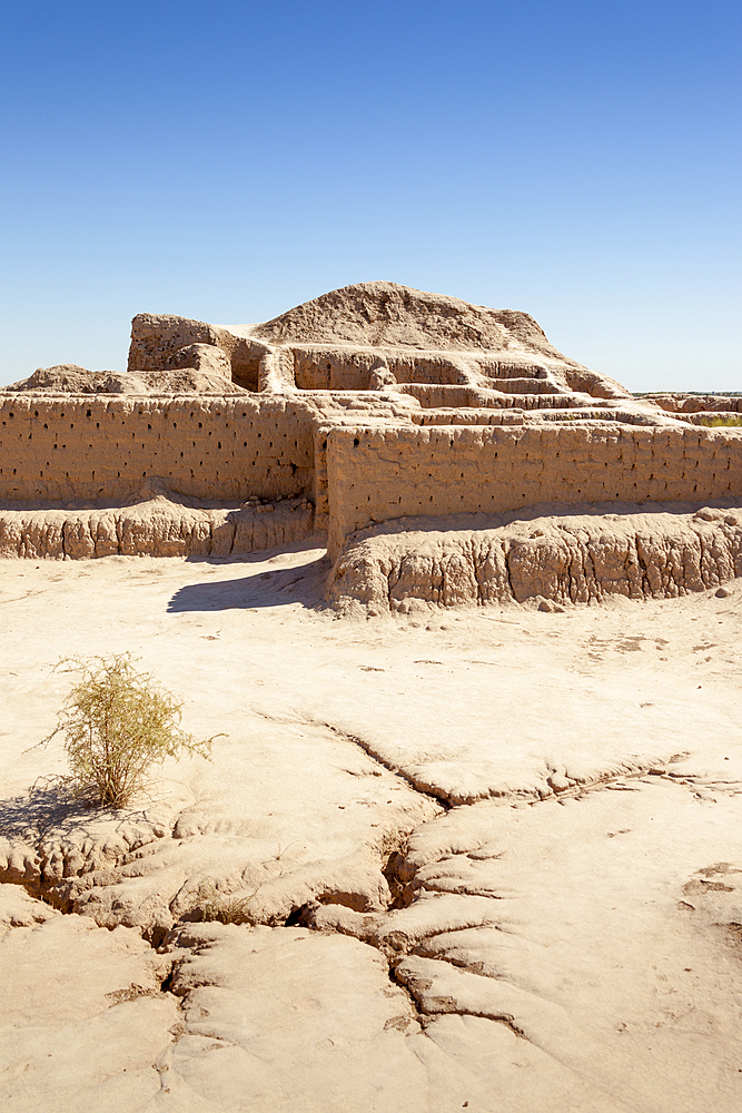 Toprak Kala Fortress, Ellik Kala, Khorezm, Uzbekistan