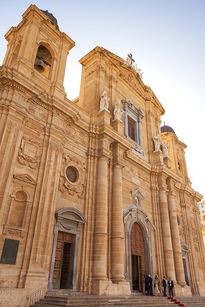 Chiesa Madre, Marsala Cathedral, Piazza Della Repubblica, Marsala, Sicily, Italy