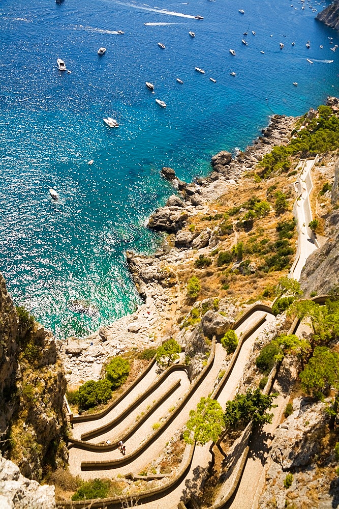 Via Krupp, Capri, Italy