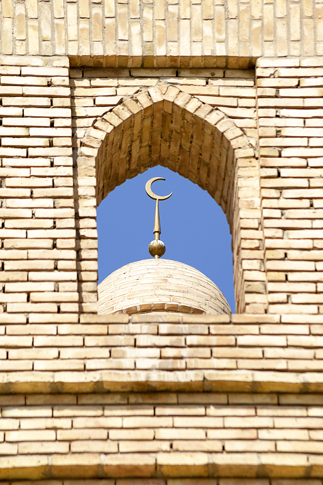 Dome, Sayfiddin Boxarziy Mausoleum and Mosque, (Sayfiddin Baxorzi and Sayf Ad Din Bokharzi), Bukhara, Uzbekistan