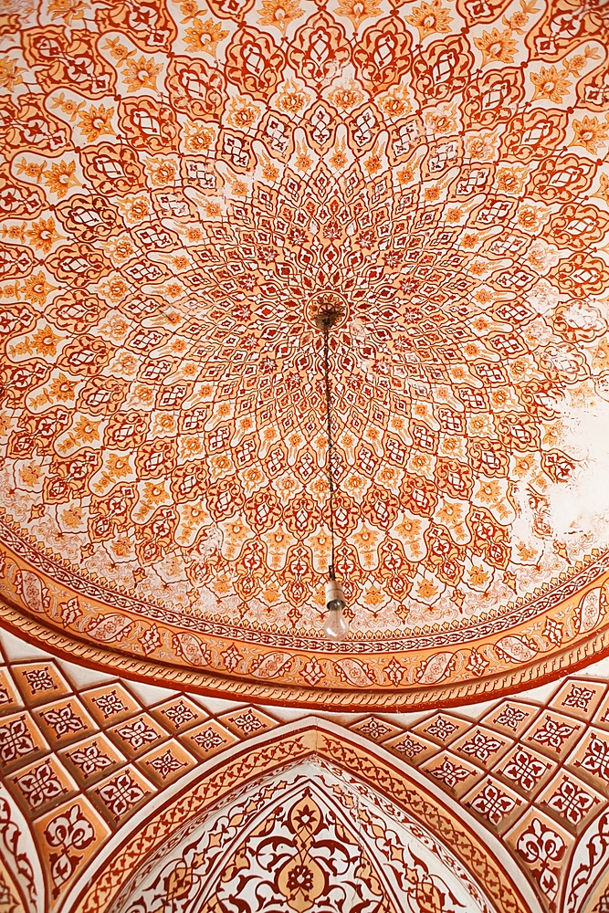 tiles of the hazrat ali mosque  in Mazar-i-sharif (afghanistan)