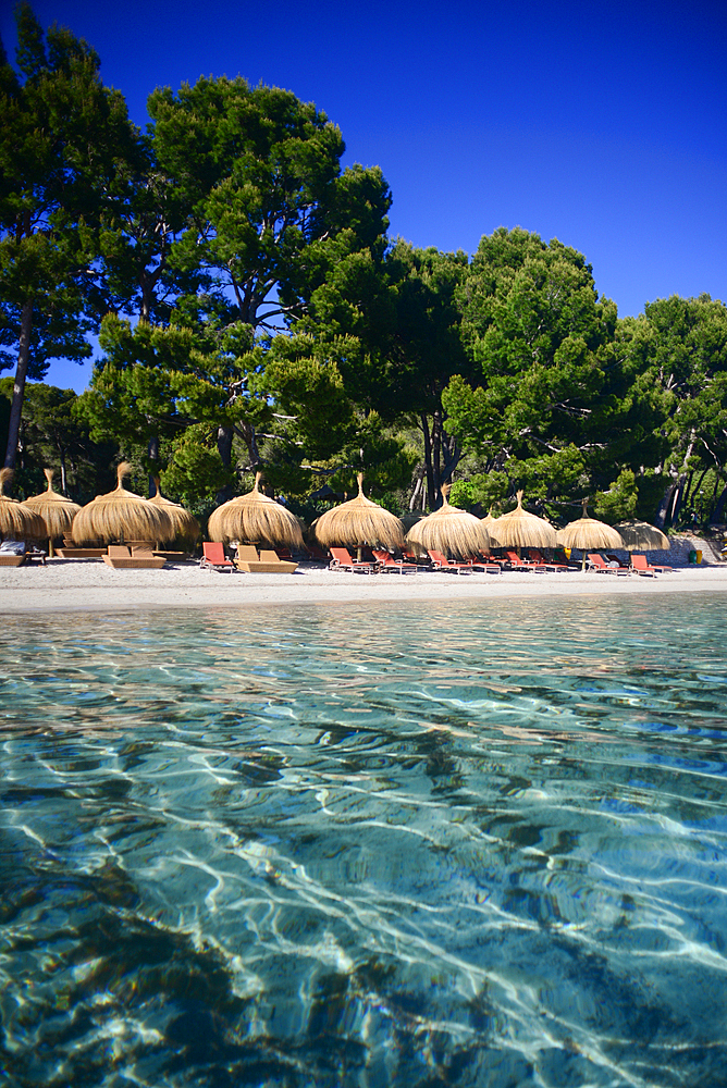 Cala Formentor beach in Mallorca, Spain