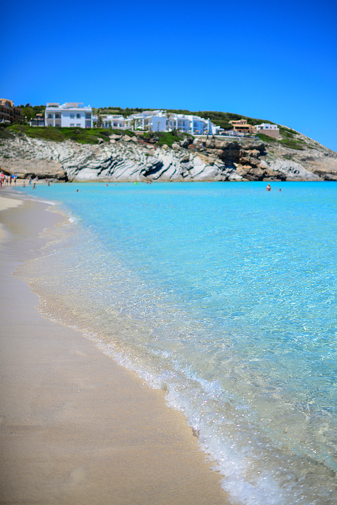 Beautiful Cala Mesquida beach in Mallorca, Spain