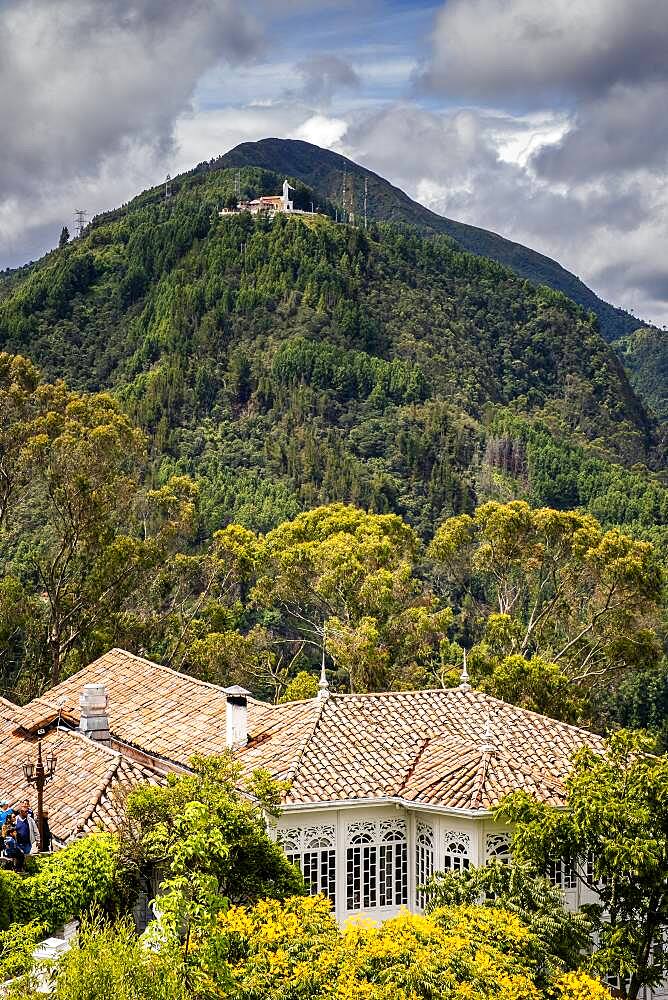 Cerro de Guadalupe, from Cerro de Monserrate, Bogota, Colombia