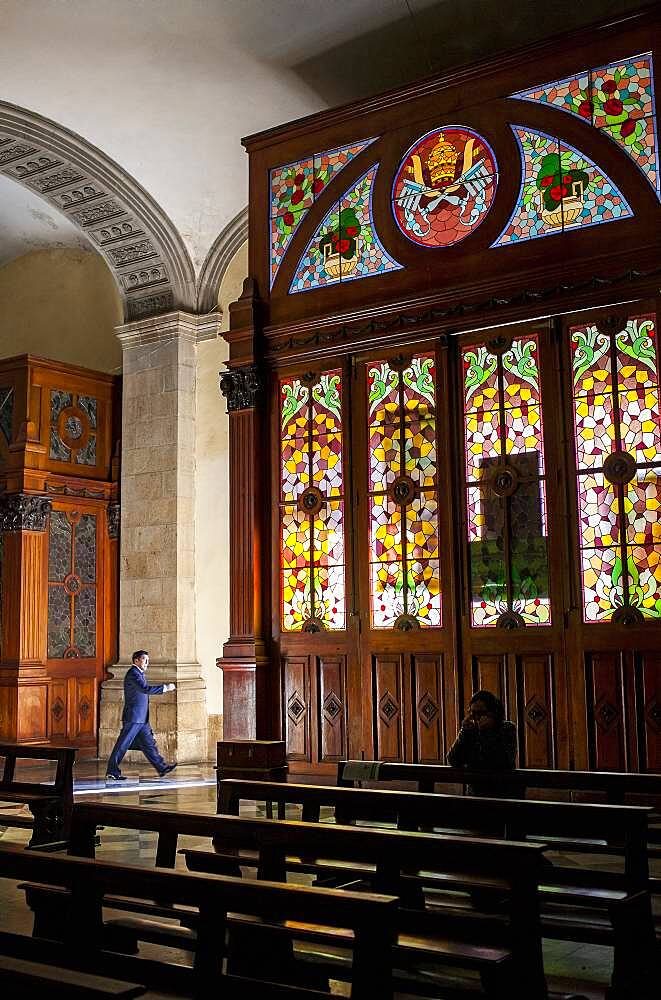 Inside the Cathedral, Plaza Murillo, La Paz, Bolivia