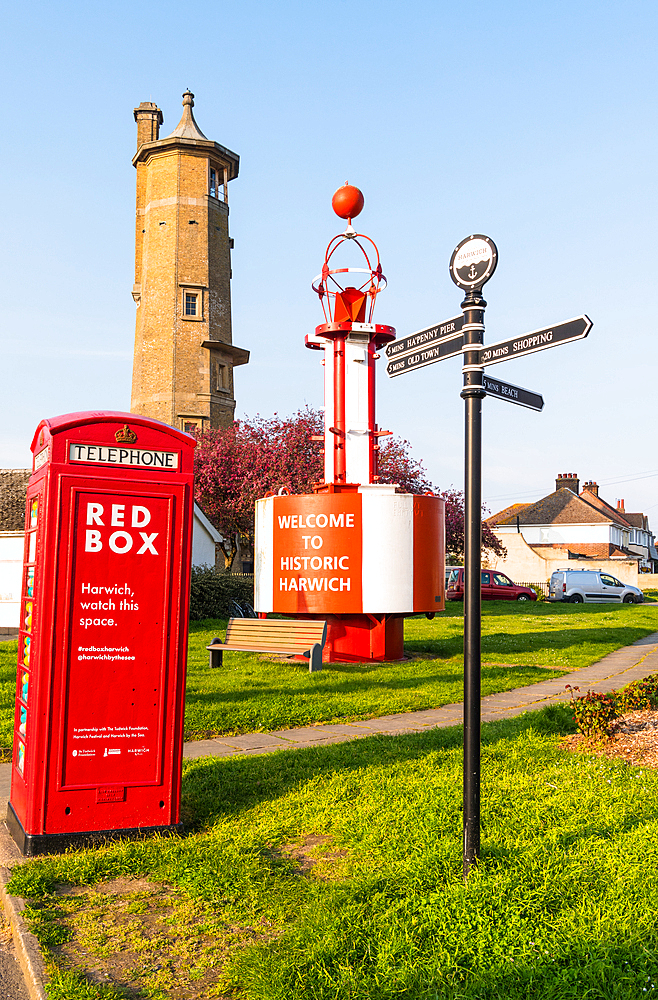 High Street of the historic Harwich, Essex, England, United Kingdom, Europe