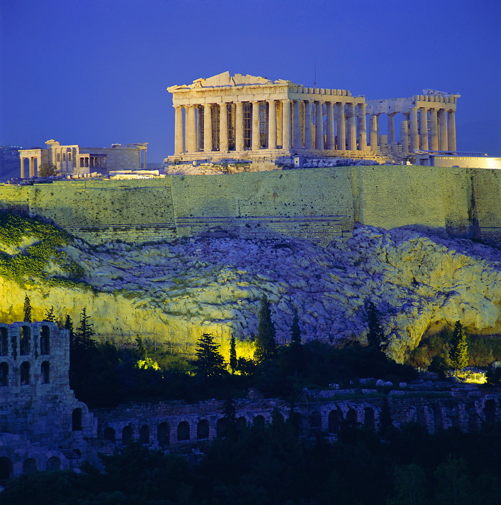 The Parthenon and Acropolis, UNESCO World Heritage Site, Athens, Greece, Europe