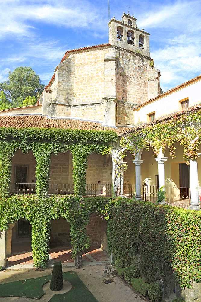 Monasterio de Yuste, Monastery at Cuacos de Yuste, La Vera, Extremadura, Spain, Europe