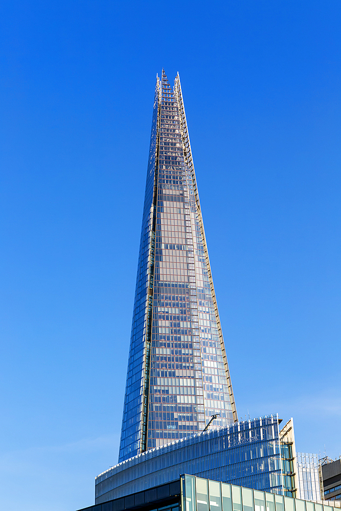 The Shard skyscraper, Shard London Bridge, Southwark, London, England, UK architect Renzo Piano 2012