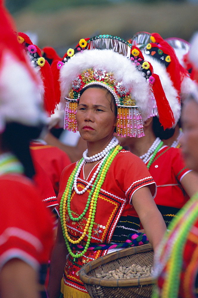 Hwalien tribes, Harvest festival in August and September, Taiwan, Asia