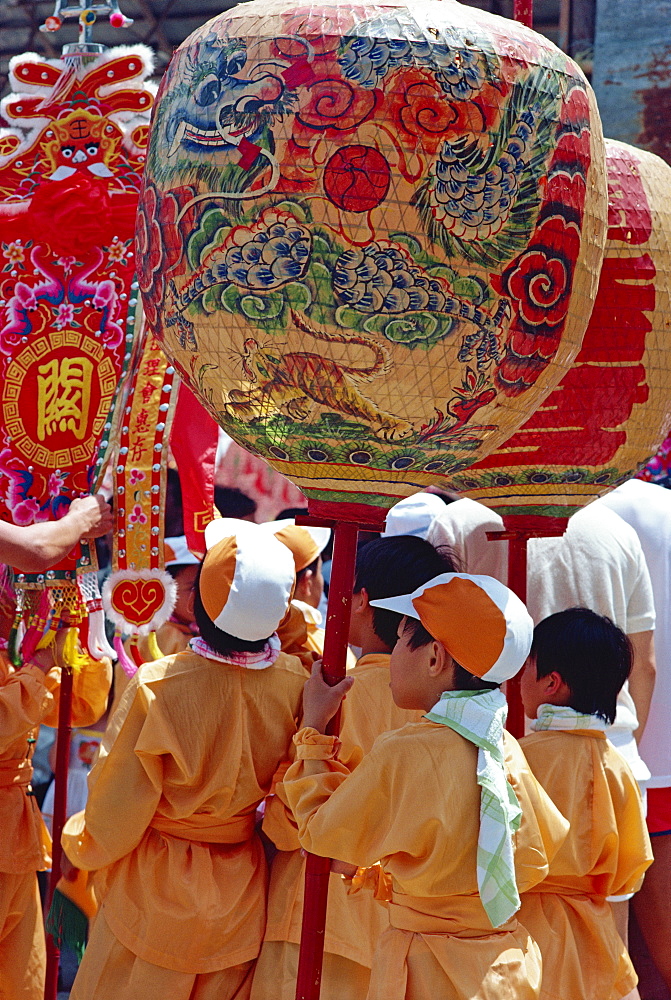 Annual Bun Festival in April-May on Cheung Chau Island, Hong Kong, China, Asia