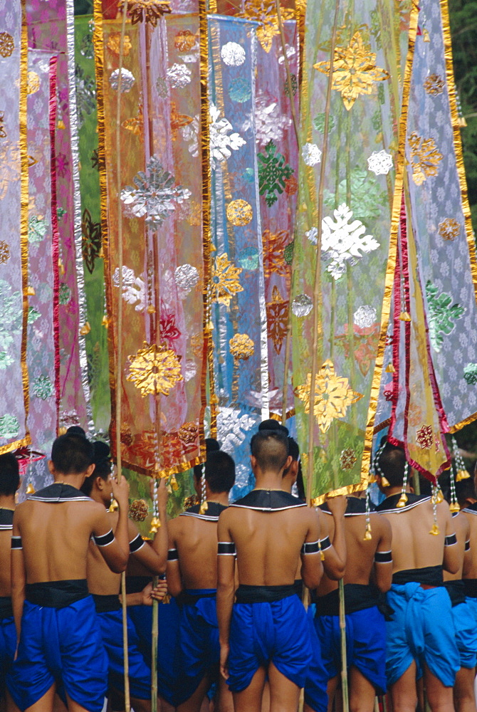 The Loy Krathong Festival in the old capital of Sukhothai, Thailand