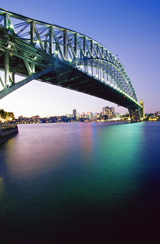 Sydney Harbour Bridge, Circular Quay Pier, Sydney, New South Wales, Australia, Pacific