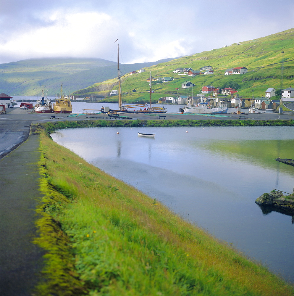 Westmannhavn, Stremoy, Faroe Islands, a self-governing dependancy of Denmark, Europe