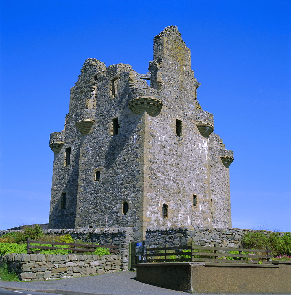 Scalloway Castle, Shetlands, Scotland, UK, Europe