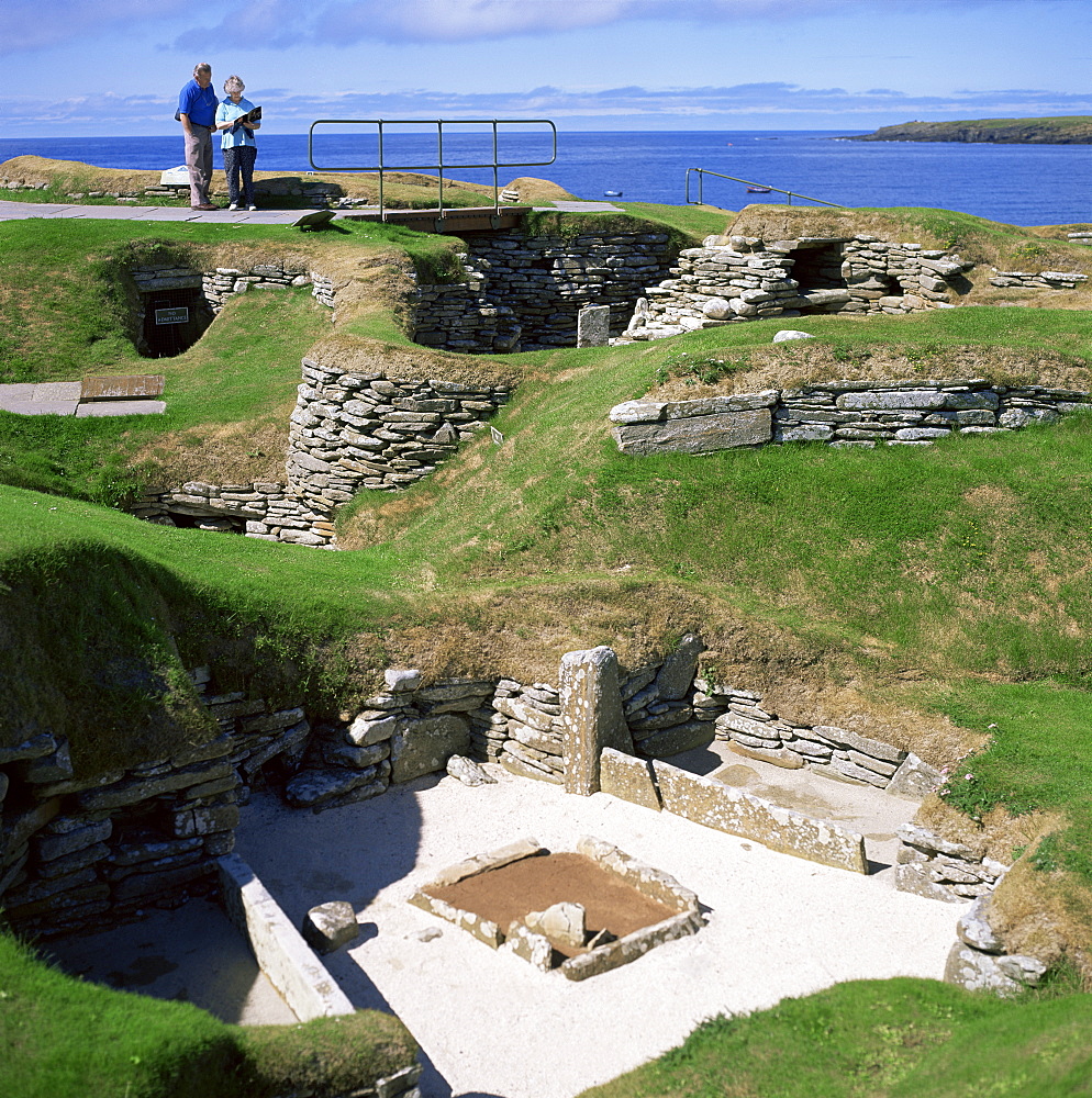 Skara Brae, Mainland, Orkneys, Scotland, United Kingdom, Europe