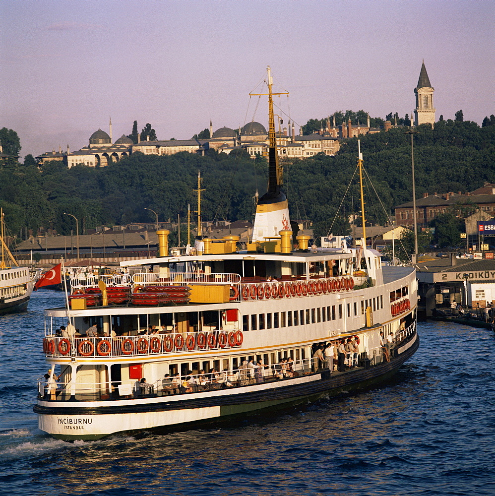 Bosphorus ferry, Istanbul, Turkey, Eurasia