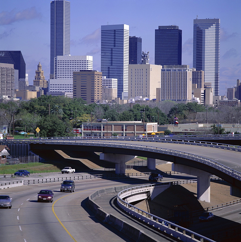 Skyline of Houston, Texas, United States of America (USA), North America