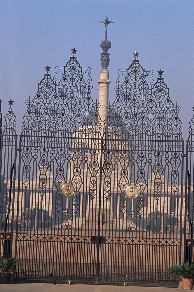 Rashtrapati Bhavan (Presidential Palace), Delhi, India, Asia