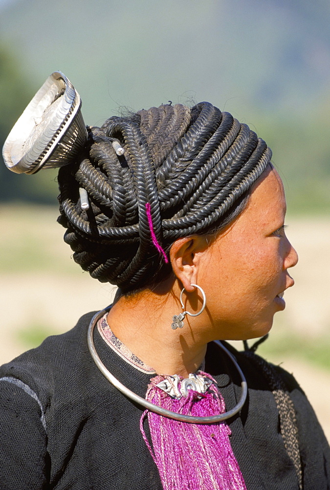 Dao woman, Tam Duong, north Vietnam, Indochina, Southeast Asia, Asia