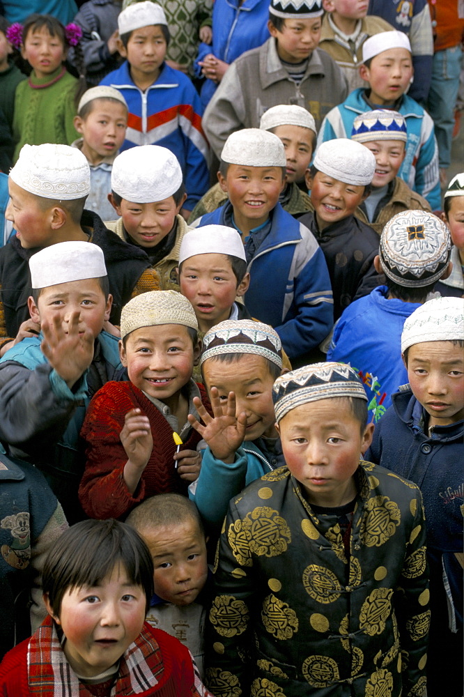 Strong Muslim or Hui presence, Gansu province, China, Asia