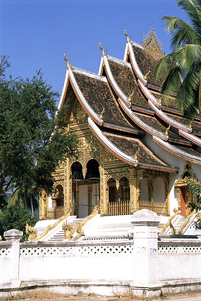 Wat, Royal Palace, Luang Prabang, Laos, Indochina, Southeast Asia, Asia