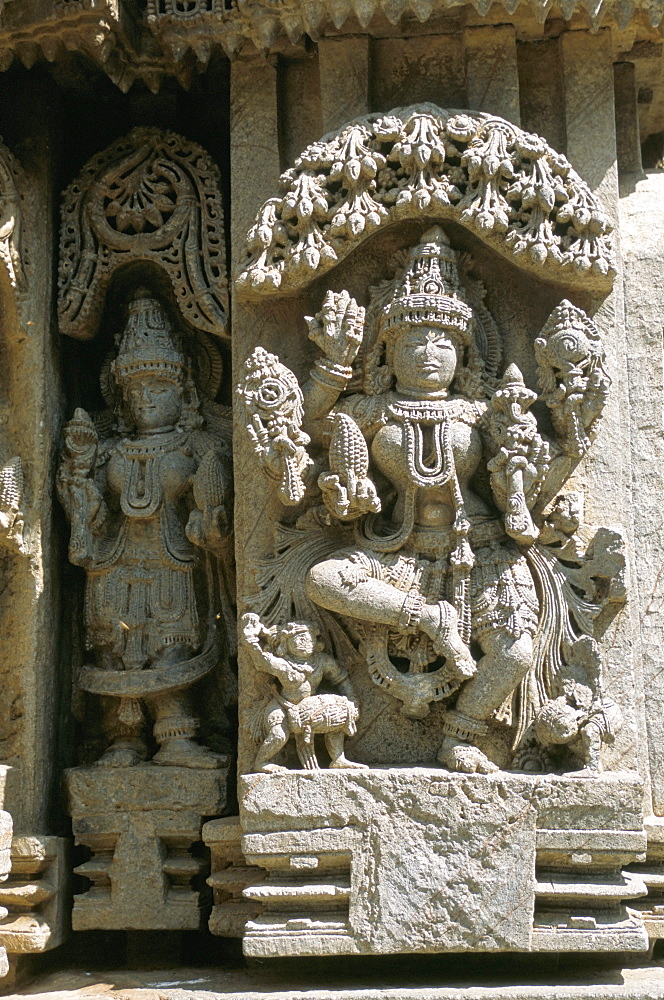 The 12th century Keshava temple, Mysore, Karnataka, India, Asia