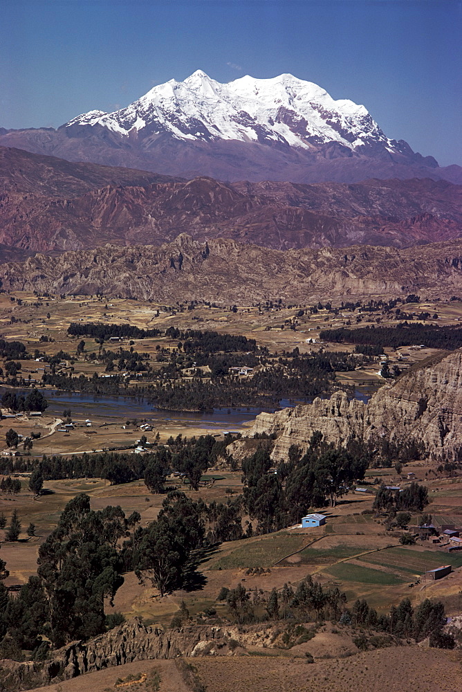 Illimani, 21184 ft, near La Paz, Bolivia, South America