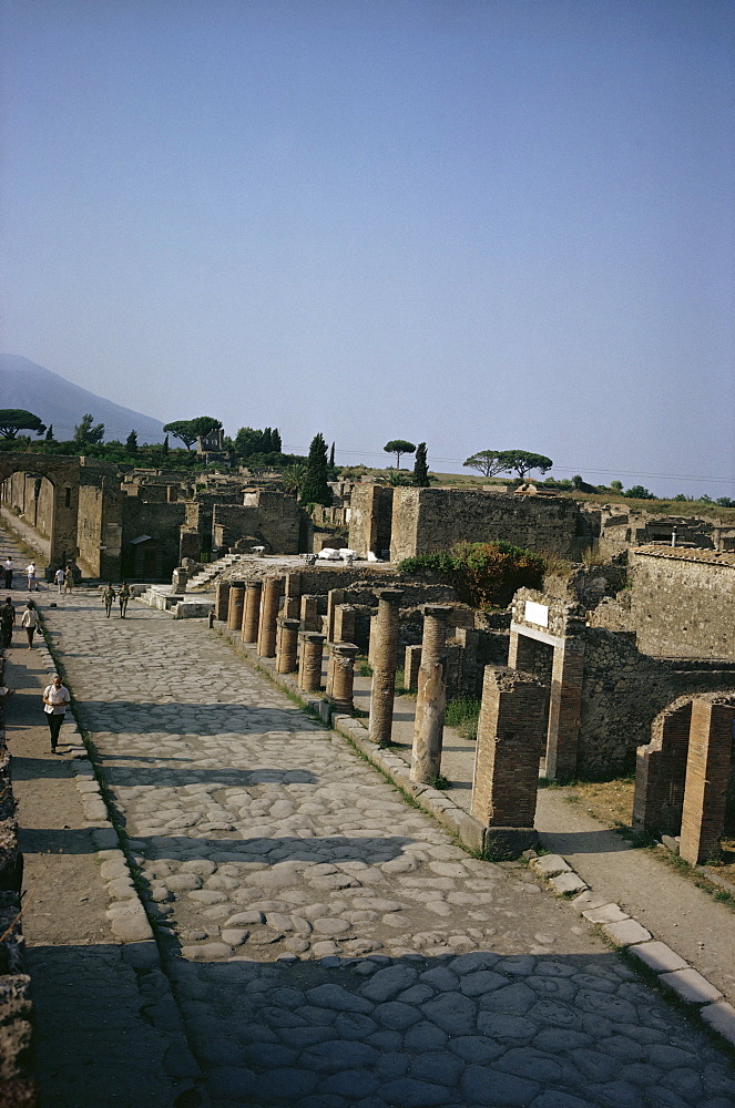 Pompeii, UNESCO World Heritage Site, Campania, Italy, Europe