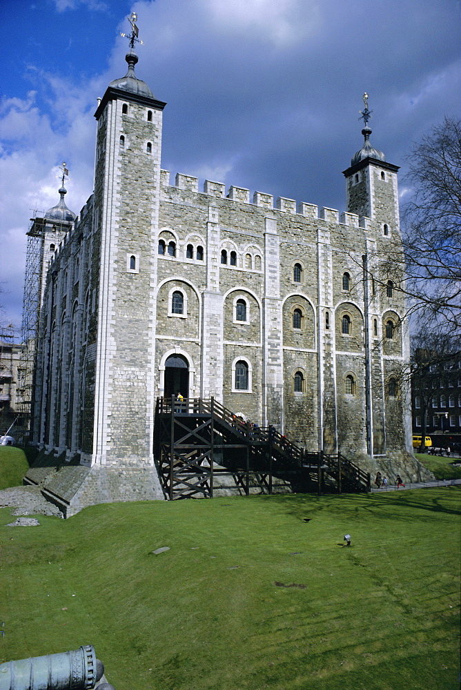 The White Tower, Tower of London, UNESCO World Heritage Site, London, England, UK, Europe