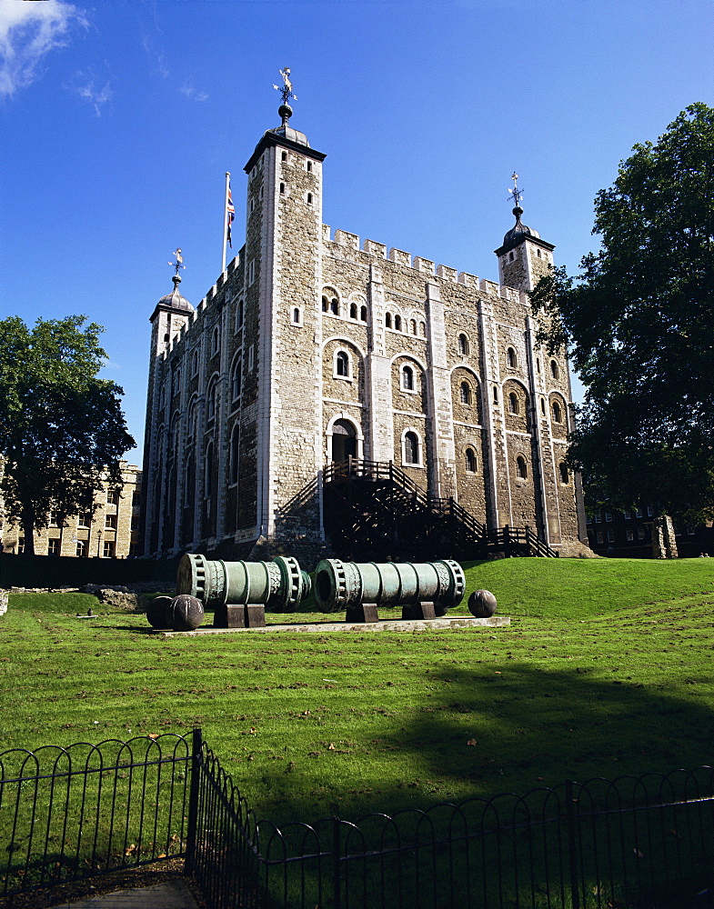 The White Tower, Tower of London, UNESCO World Heritage Site, London, England, United Kingdom, Europe