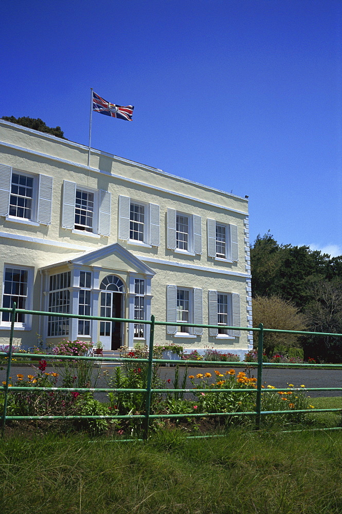 Plantation House, the Governor's residence, St. Helena, Mid Atlantic