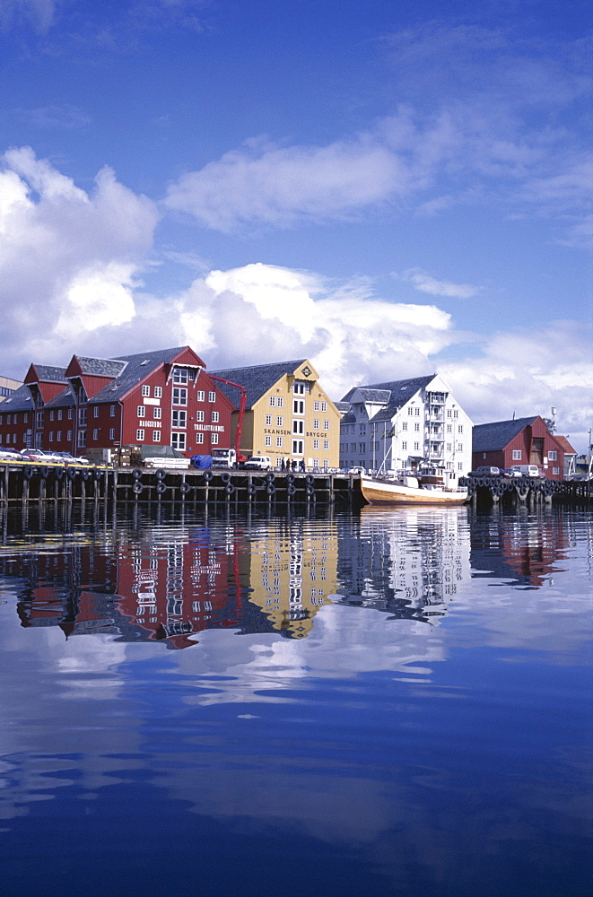 The harbour, Tromso, Norway, Scandinavia, Europe