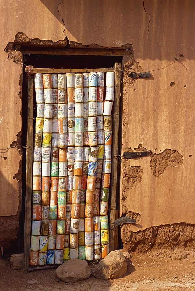 Tin Door, Twyfelfontein, Damaraland, Namibia, Africa