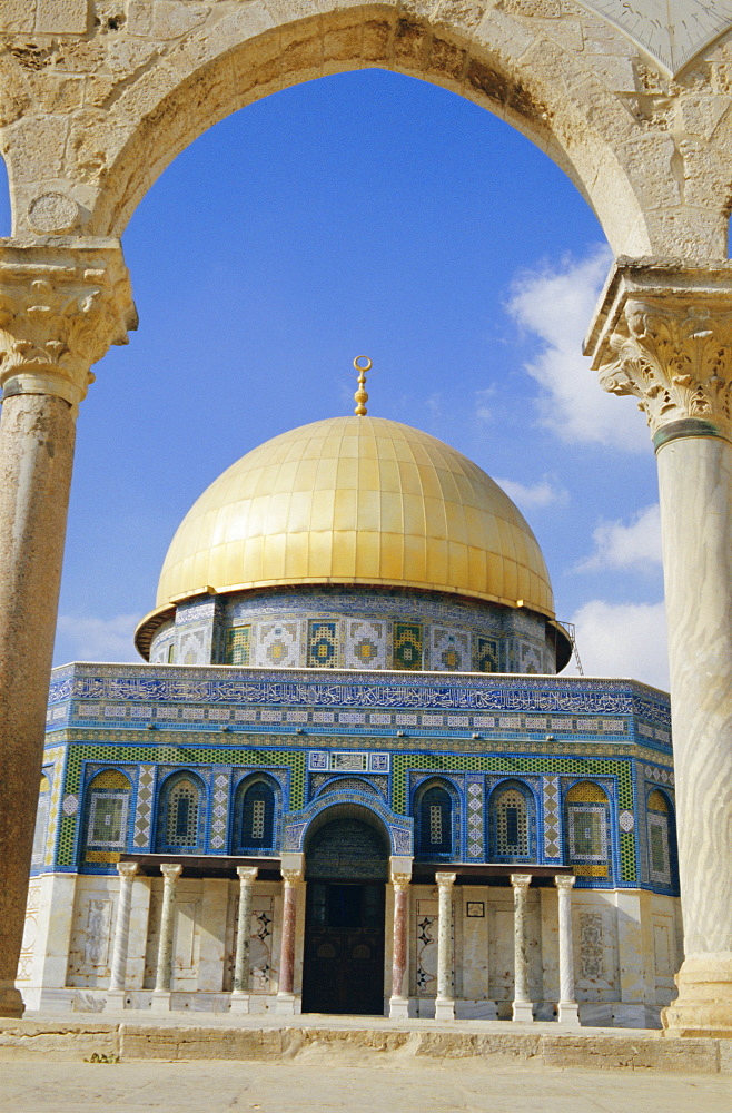 Dome of the Rock, Jerusalem, Israel. Middle East